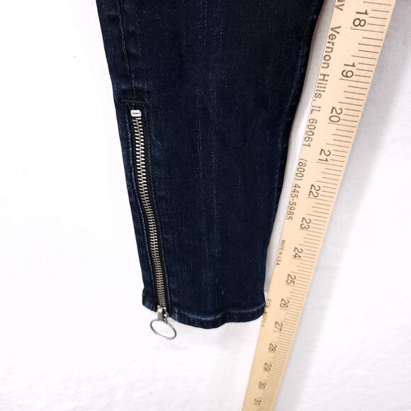 Rag and Bone Jeans Size 25 Women's High Rise Ankle Zip Slim Denim - Picture 5 of 13